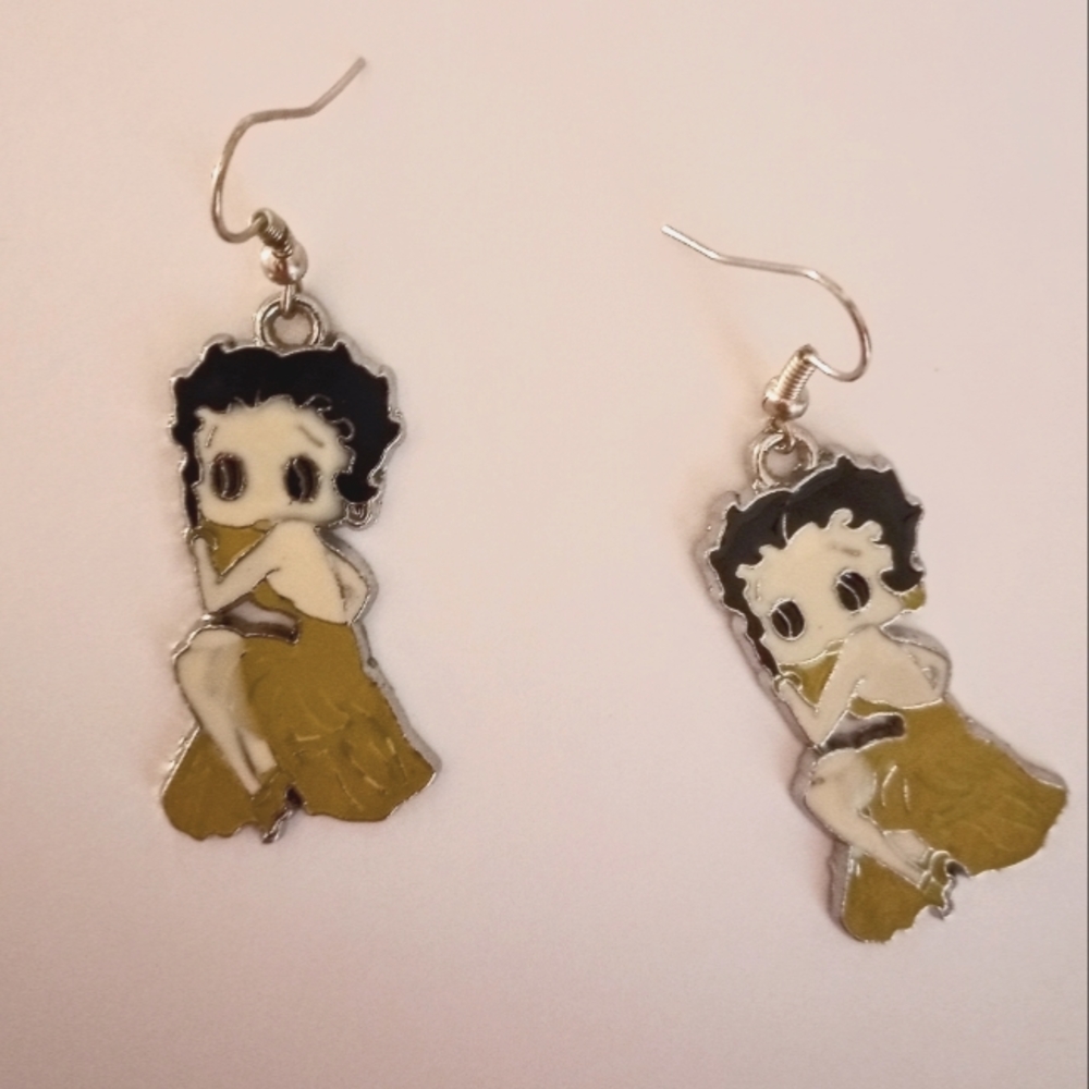 Vintage Betty Boop Earrings